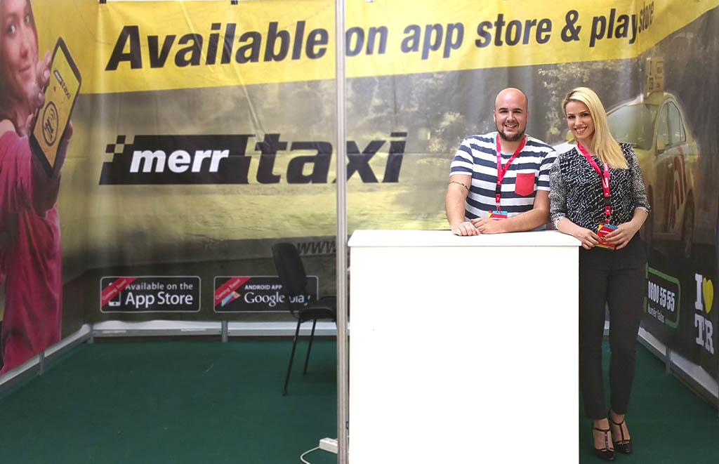 Merr Taxi Tirana ne Auto Moto Show 2015 prane Tirana Expo Center