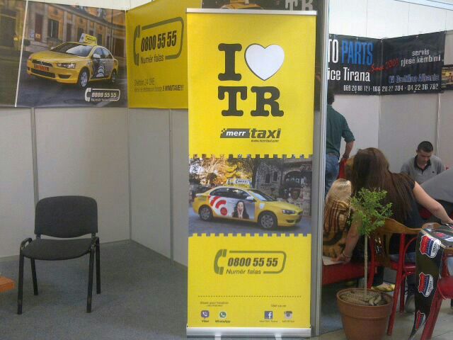 Vizitoret e Merr Taxi tek Tirana Expo Center